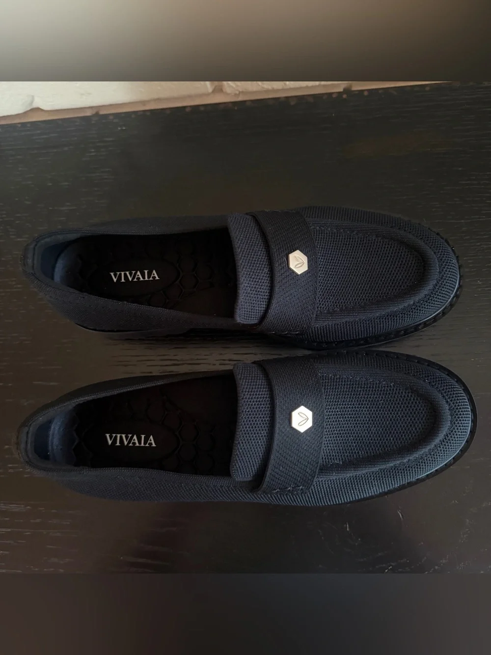 NEW Vivaia Francesca Women's Round-Toe Platform Chunky Heel Loafers 38.5 US 7.5